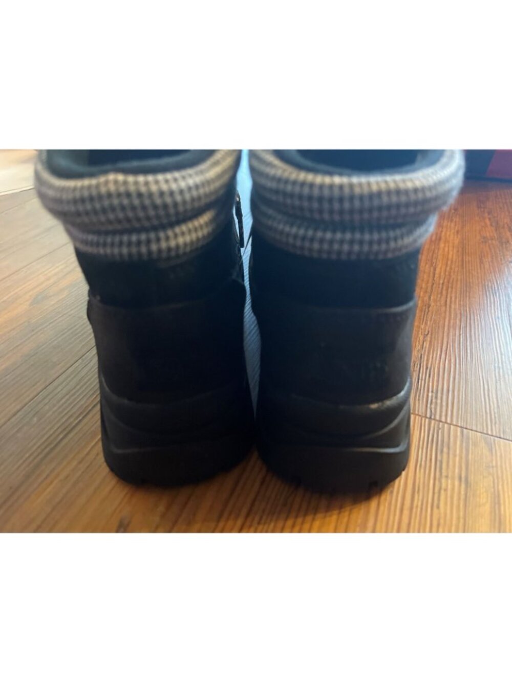 Skechers Bobs Broadies Hiker Boot - Memory Foam, Black, Size 6.5 US New With Tag - Picture 3 of 5
